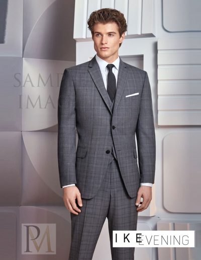 Grey Plaid Ike Hamilton Suit